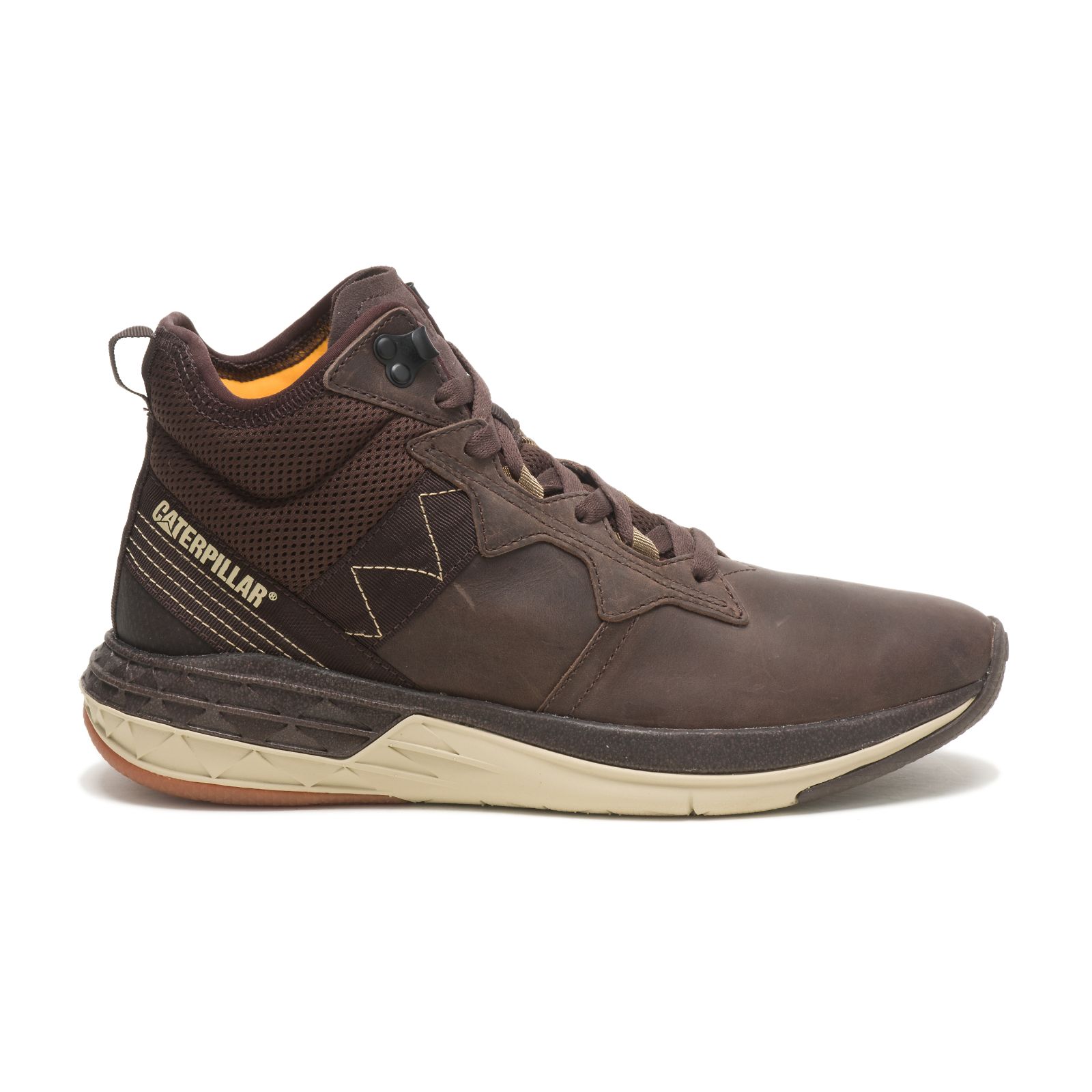 Men's Caterpillar Cityrogue Mid Trainers Coffee Ireland RJPD79350